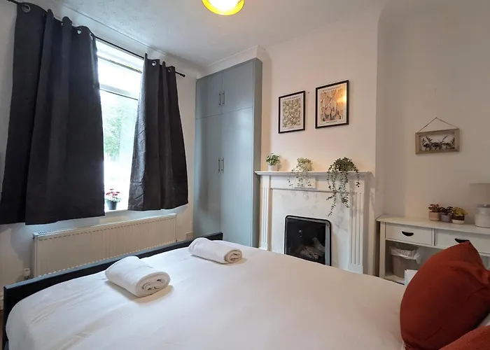別荘 Modern Double W Private Bath & Free Parking *